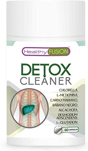 Detox drenante y depurativo | Elimina toxinas del organismo | Cardo mariano + rábano negro + alcachofa | Estimula la función digestiva eliminando la pesadez | Controla el colesterol | 60 cápsulas