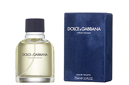 D&G Dolce & Gabbana Pour Homme Eau de Toilette Vapo, 75 Mililitros