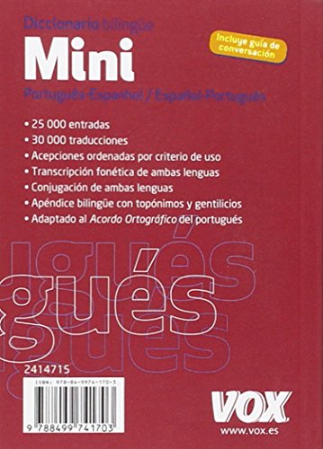 Diccionario Mini Português- Espanhol / Español-Portugués: Português-Espanhol, Espanol-Portugués