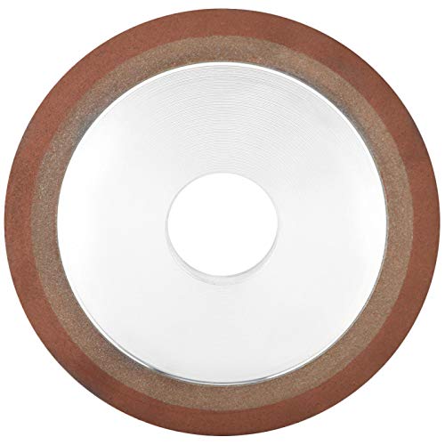 Disco abrasivo de diamante afilado de 125 mm x 32 mm Disco abrasivo duradero para rectificar acero duro de carburo (4,9 pulgadas * 1,3 pulgadas)