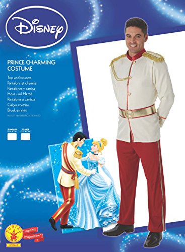 Disney - Disfraz de Príncipe de Cenicienta para hombre, Talla única adulto (Rubie's 810942)
