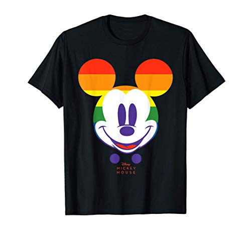 Disney Year of the Mouse Happy as a Rainbow Mickey June Camiseta