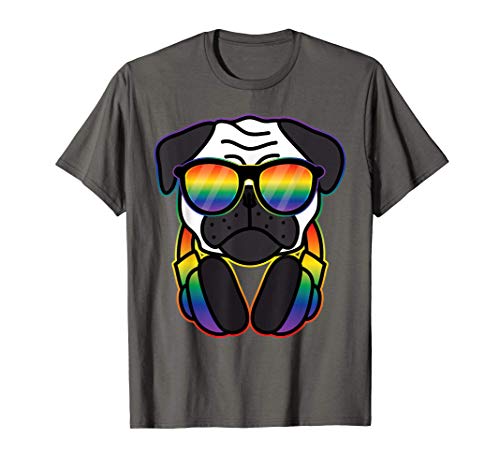 Dj Cool Pug Shirt Women Dog Lover Men Music Lover Gift Camiseta