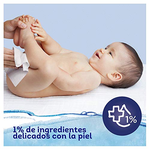 Dodot Toallitas Aqua Pure para Bebé, 99% Agua, 432 Toallitas, 9 Paquetes (9x48)