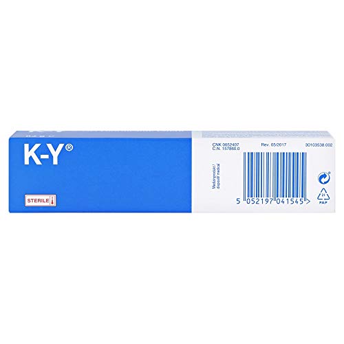 Dos (2) Unidades paquetes de K-Y Gel Lubricante Sterile Gel 82 gr