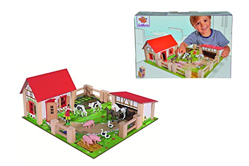 Eichhorn - Set de juego Little Farm, 21 piezas (100004304), 39x36 cm