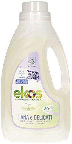 Ekos Detergente Lana Y Prendas Delicadas - Lavadora Y A Mano Eco 1000 ml