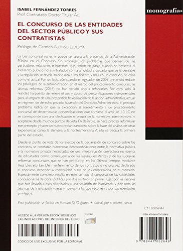 El concurso de las entidades del sector público y sus contratistas (Monografía)