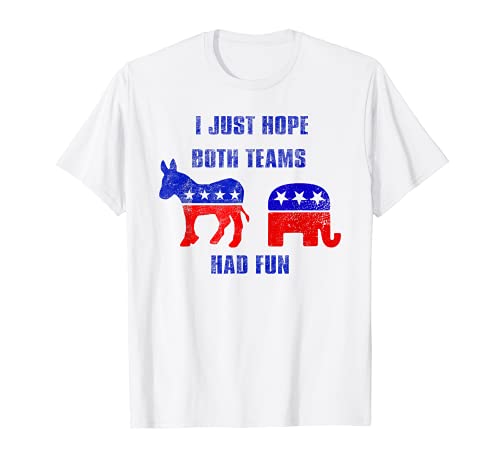 Elefante Republicano / Demócrata Burro Equipos Camiseta