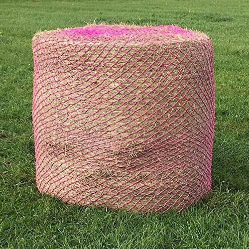 Elico Wild Boar Bale Net (grande) Rosa - para pacas de heno de caballo en campo