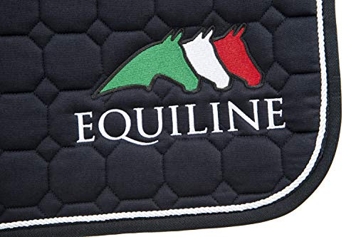Equiline Clifft TeamCol.20 - Mantilla para caballo (talla VS, color negro)