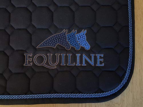 Equiline Sprint - Mantilla para caballo (talla VS, color azul marino/rosa)