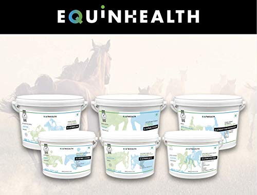 Equinhealth | Equirelax | Suplemento para Caballos y Ponis | Ayuda a la Concentración, Relajante Natural | Fórmula Premium 35 días Doping free | 1.5 Kg