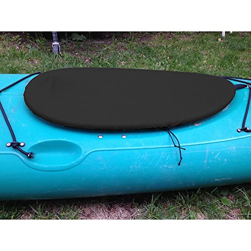 F Fityle Kayak Nylon Universal de Cubierta Faldon Cubrebaneras de Color Negro XS