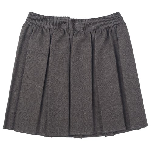 Falda para uniforme escolar con pliegues para niñas, todos los tamaños y colores Gris gris 7 - 8 Años