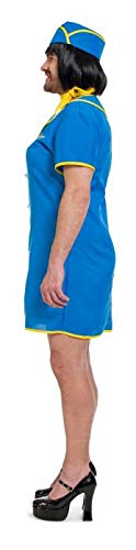 Folat B.V.- Vestido de Stewardess para Hombre – Talla XL – XXL, Color Azul, Größe (63385)