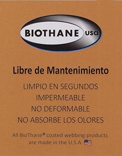 Francisco Romero - Collar Biothane Beta, 2.5 x 45 cm, Amarillo flúor