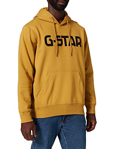 G-STAR RAW Hooded Sudadera con Capucha, Verde Toasted A971-c623, XL para Hombre