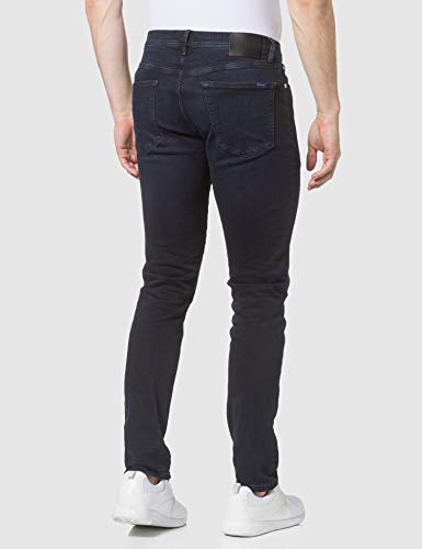 GANT D2. Maxen Active Recover Jeans, Negro Vintage, 29W x 34L para Hombre