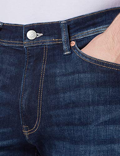 GANT D2. Pantalones Vaqueros Maxen Active-Rever Recover Jeans, Azul Oscuro Vintage, 36W x 32L para Hombre