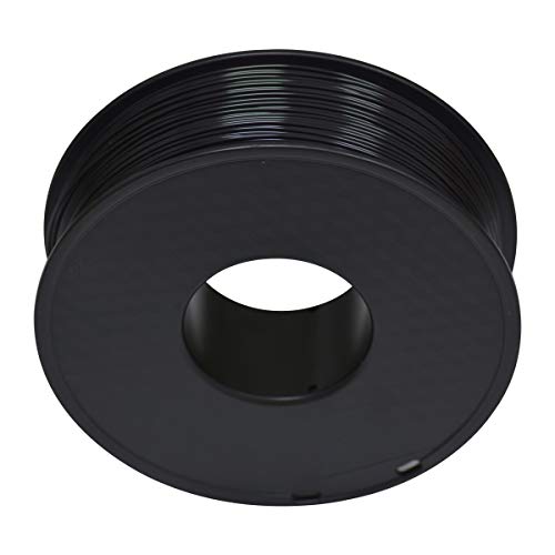 GEEETECH Filamento PLA 1.75mm para impresión 3D, 1kg Spool, Negro