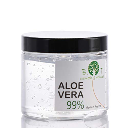 Gel Puro de Aloe Vera de Canarias 200 ml Regenerador 100% natural Hidratante Todo tipo de piel, Cara Cuerpo, Cabello (acondicionador)