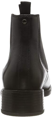 Geox D RESIA A Equestrian Boot Mujer, Negro (Black), 37 EU