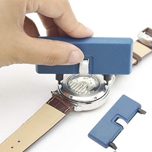 GMN Apertura del medidor Parte Inferior Dos Garras Cubierta Trasera del Reloj Herramientas de reparación del Reloj Cubierta Trasera Cabeza Cuadrada Azul