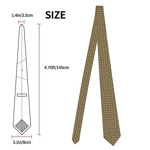 Gokruati Corbata delgada de moderna para hombres, corbata Hipster de dragón vintage Century para diversas profesiones, elegantes corbatas personalizadas para el trabajo y el ocio