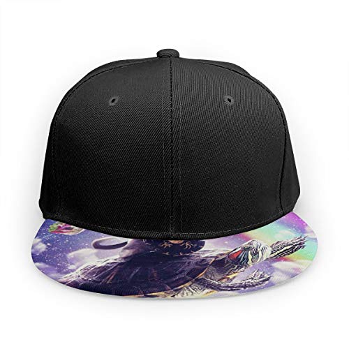 Gorra De Béisbol Lazer Guerrero Espacio Gato Equitación Tortuga Comer Burrito Gorras De Béisbol Sombrero De Verano Deportes Al Aire Libre El Snapback Sombreros Negro