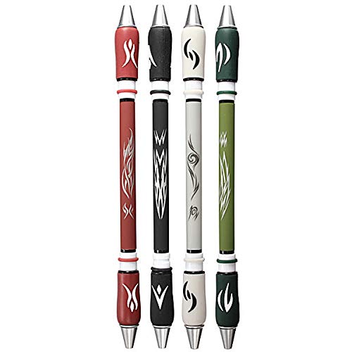 GOZAR 1 PC Non Slip Recubierto 21Cm Spinning Pen Pro Competencia Color Aleatorio -Estilo 1