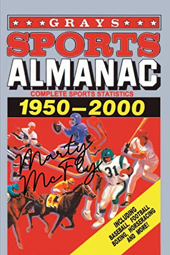 Gray's Sports Almanac [Signed by Marty McFly] (BACK TO THE FUTURE) Luxury Lined Notebook - Journal Diary Movie Prop Writing Paper Pad