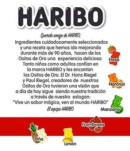 HARIBO Ositos - Caramelos de Goma, Mezcla de Frutas, 1000 Gramos