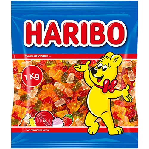 HARIBO Ositos - Caramelos de Goma, Mezcla de Frutas, 1000 Gramos