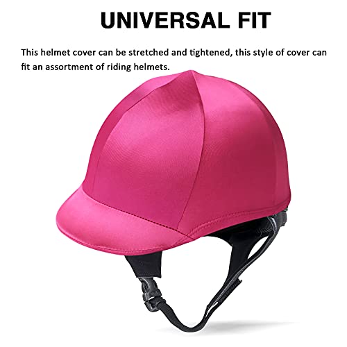 Harrison Howard Elasticity - Funda para casco de equitación ecuestre, color magenta