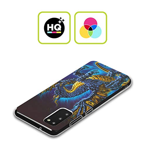Head Case Designs Licenciado Oficialmente Ed Beard Jr Yegua Dragones Carcasa de Gel de Silicona Compatible con Samsung Galaxy S20 / S20 5G