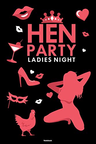 Hen Party Ladies Night Notebook: Bachelorette Party Journal Wedding Planner Composition Book Bridesmaids Gift