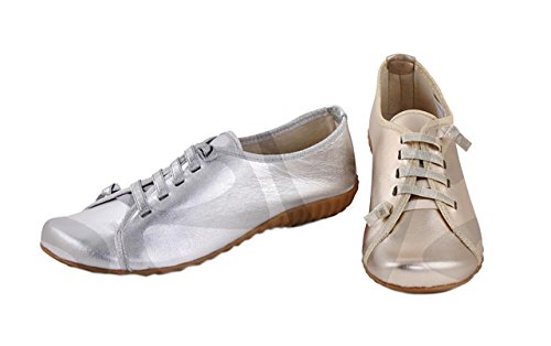 Herrador- 2105 - Zapato Señora Piel - 41, Platino