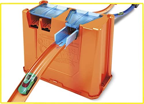 Hot Wheels - Track Buider Caja de Acrobacias Deluxe, Accesorios para Pistas de Coches de Juguete (Mattel GGP93) , color/modelo surtido