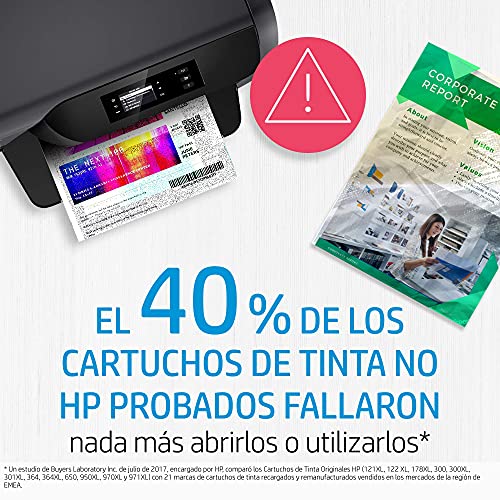HP 305 3YM60AE, Tricolor, Cartucho de Tinta Original, Compatible con impresoras de inyección de Tinta HP DeskJet 2700, 2730, 4100, 4134; Envy Serie 6020, 6030, 6420, 6430