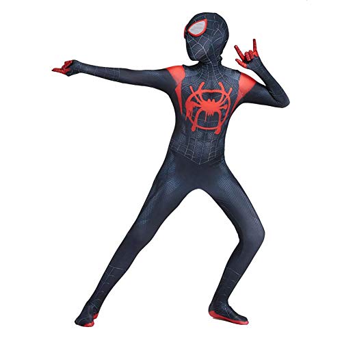 HTLXHC Disfraz de Spiderman para niños Unisex Traje de superhéroe infantil Spiderman Regreso a casa Halloween Carnaval Cosplay Fiesta Disfraces Spandex / Lycra Impresión 3D Spiderman para, A, L