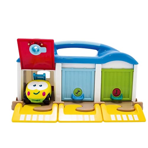 Imaginarium Garage Beep Beep Garaje con Cochecito y Tres Puertas