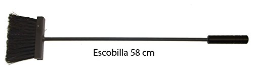 Imex El Zorro 10004 Juego para chimenea, cuadrado (50 x 20 x 20 cm) útiles color negro