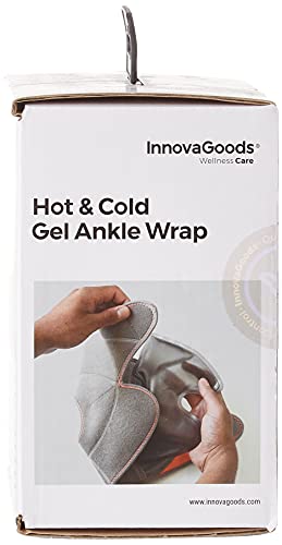 InnovaGoods IG813611 - Tobillera de Gel con Efecto Frío y Calor