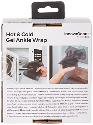 InnovaGoods IG813611 - Tobillera de Gel con Efecto Frío y Calor