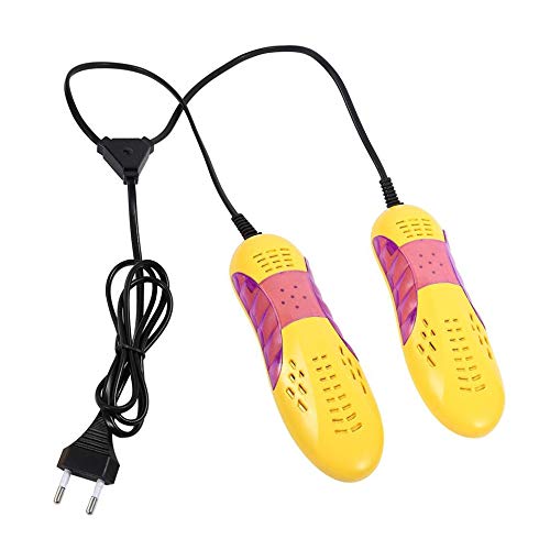 iwobi Zapatos Calentador, Secador de Botas eléctrico, Portátil UV Botas Eléctricas Secador de Zapatos/Botas, Deshumidificador (Color de Rosa)