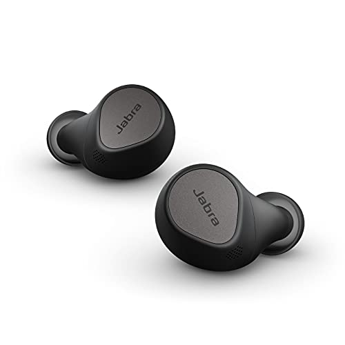 Jabra Elite 7 Pro Bluetooth In-Ear - Auriculares inalámbricos True Wireless con cancelación activa del ruido ajustable, diseño compacto, MultiSensor Voice para llamadas claras, Negro Titanio