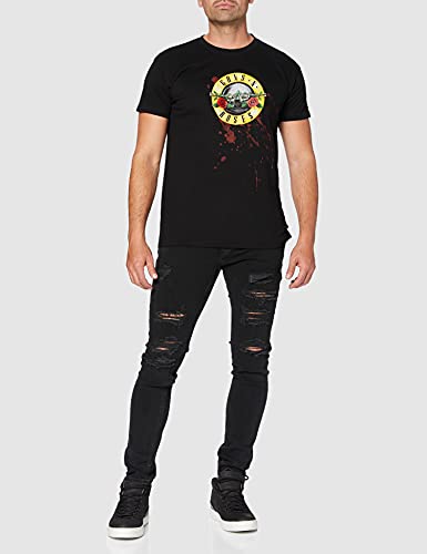 Jack & Jones Jjiliam Jjoriginal Am 502 Lid STS Vaqueros Skinny, Negro (Black Denim), 36W / 34L para Hombre