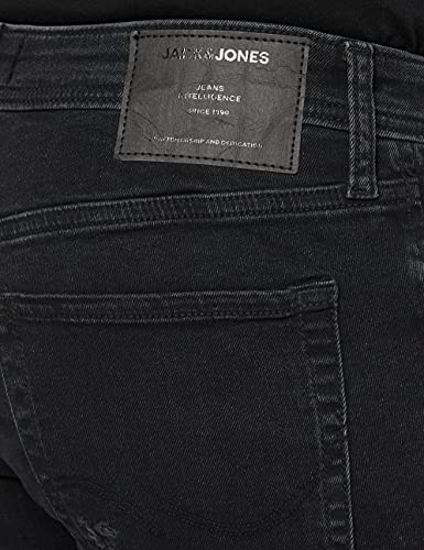 Jack & Jones Jjiliam Jjoriginal Am 502 Lid STS Vaqueros Skinny, Negro (Black Denim), 36W / 34L para Hombre
