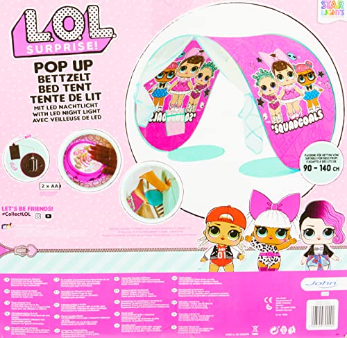 John- L.O.L LOL Surprise - Tienda de campaña para niños, Color Rosa. (70209)